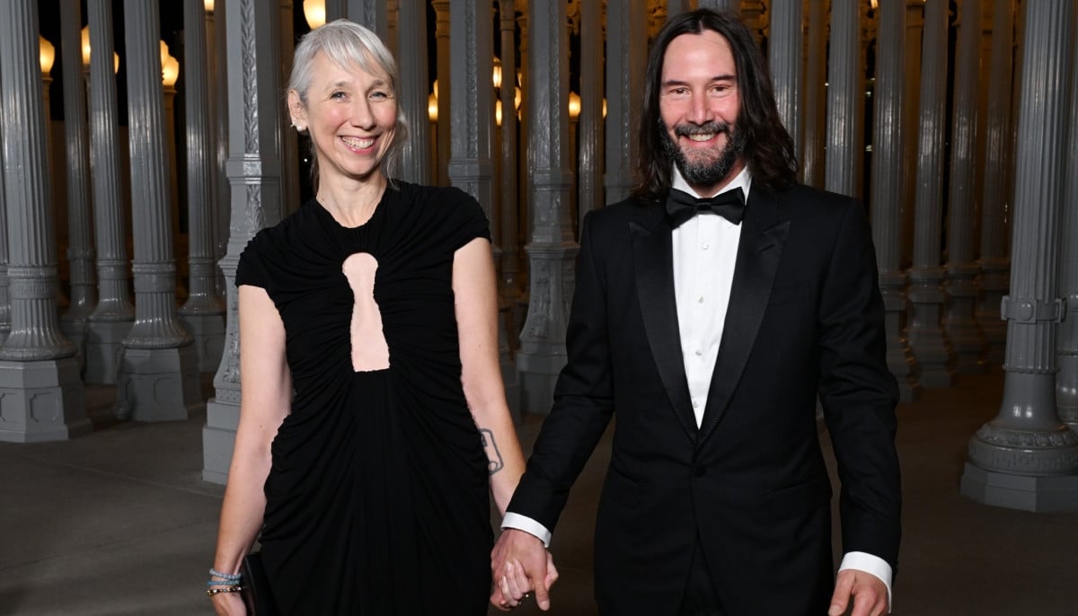 Keanu Reeves gushes over partner Alexandra Grant at 2026 MOCA gala