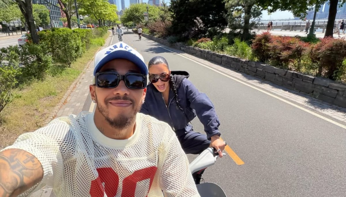 Kim Kardashian and Lewis Hamilton’s relationship continues to heat up in new photos