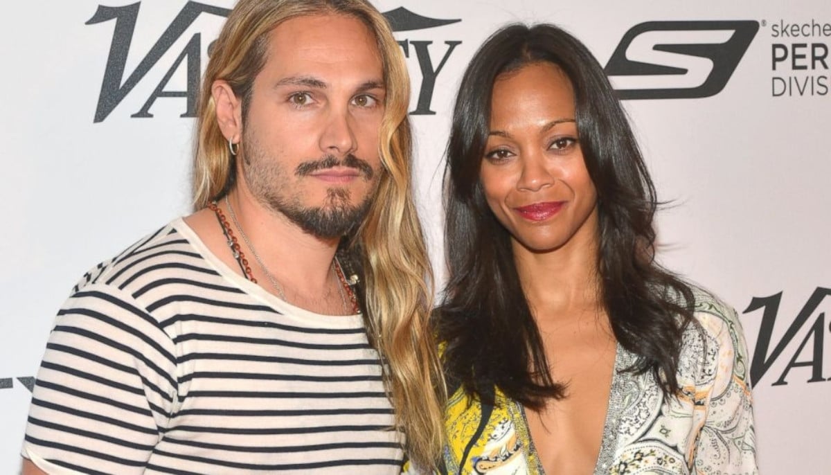Marco Perego praises wife Zoe Saldaña while teasing upcoming joint movie project