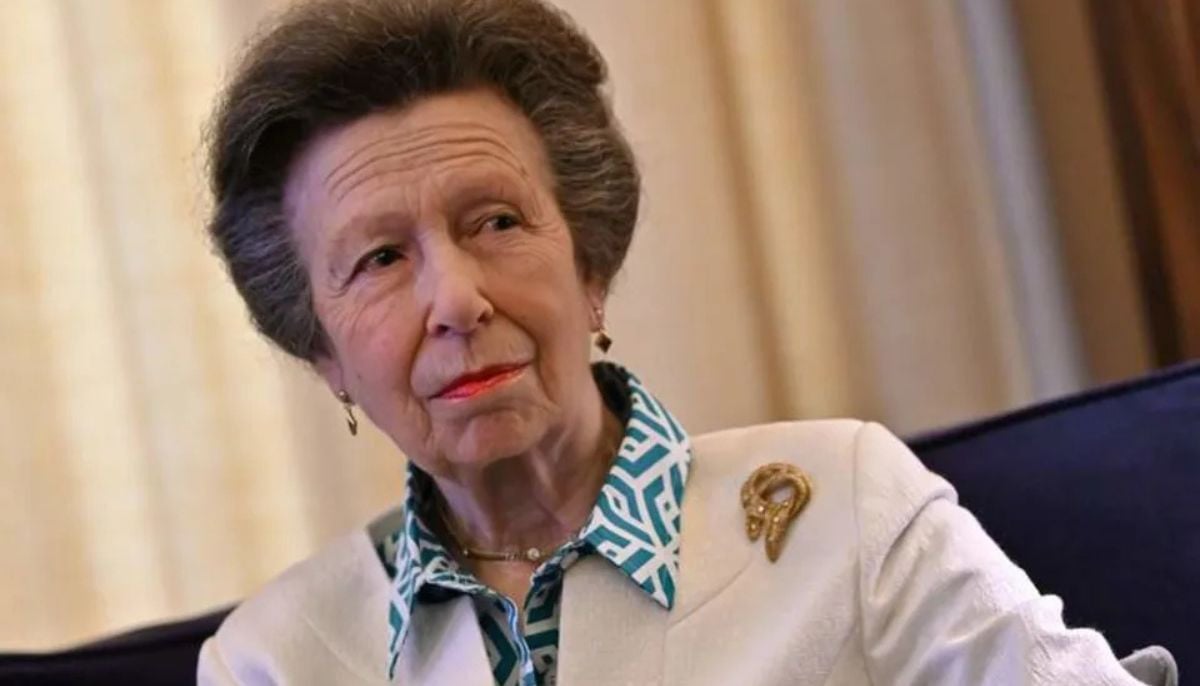 Princess Anne launches new tall ship one day before her son Peter's wedding