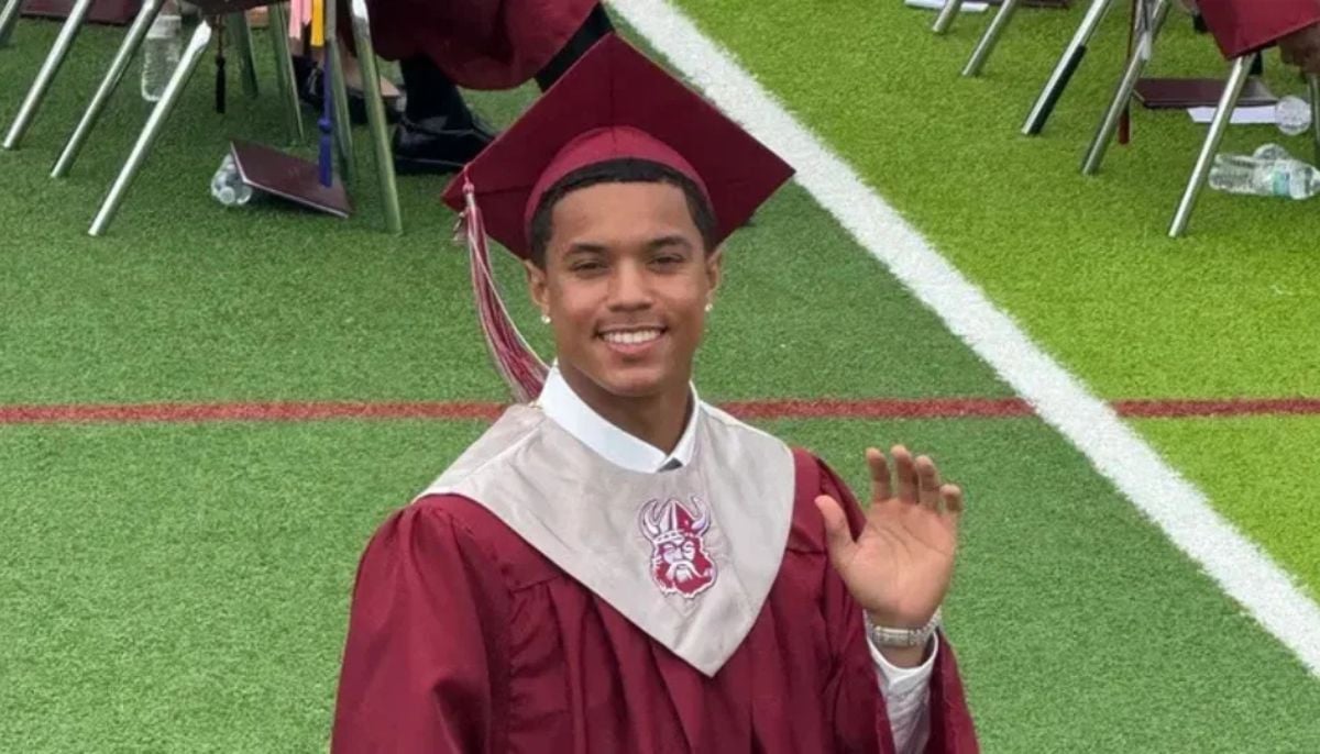 An 18-year-old student was shot dead at his own graduation ceremony in California