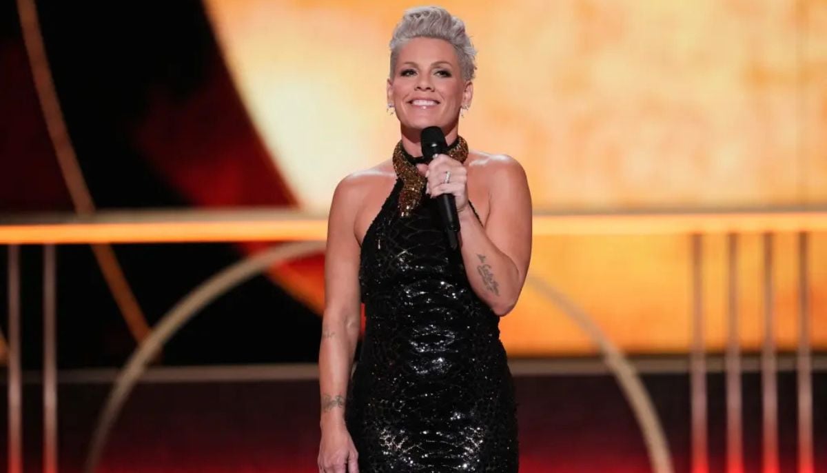 Pink praises her daughter Willow Hart during the annual Tony Awards monologue