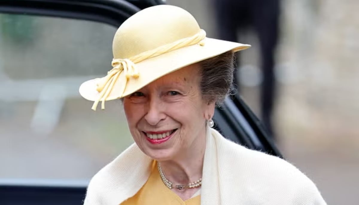 Princess Anne’s vintage hat steals the show at Peter Phillips’ wedding