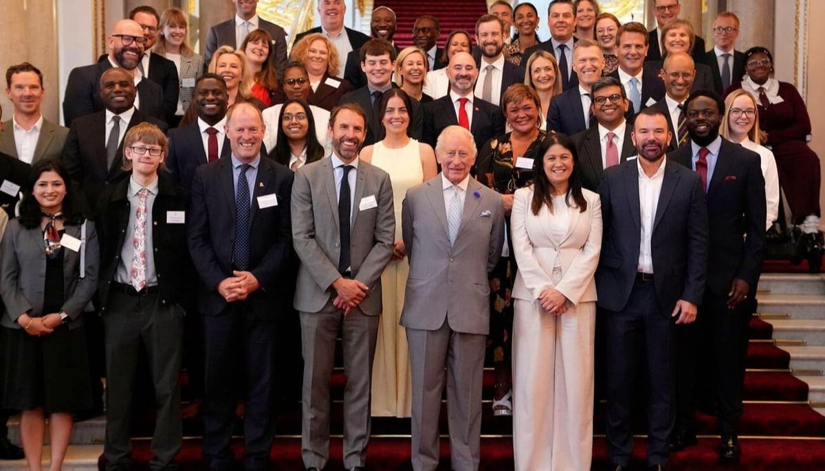 King Charles hosts youth summit at Buckingham Palace with Sir Gareth Southgate present