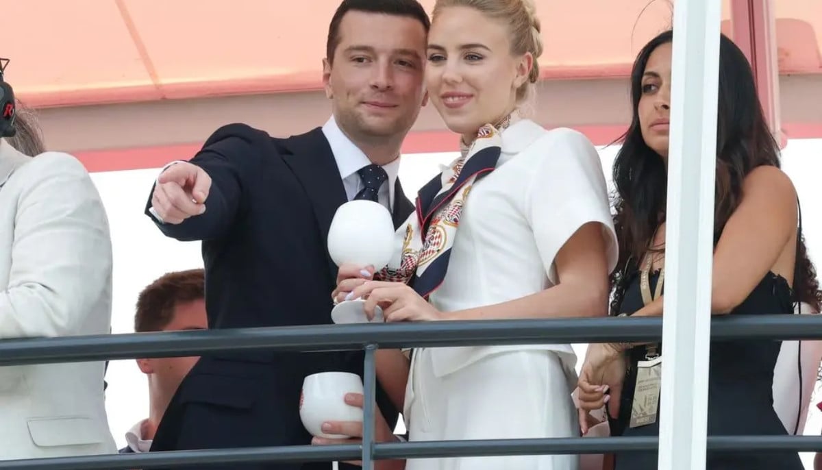 Princess Maria Carolina and Jordan Bardella go public at the Monaco Grand Prix