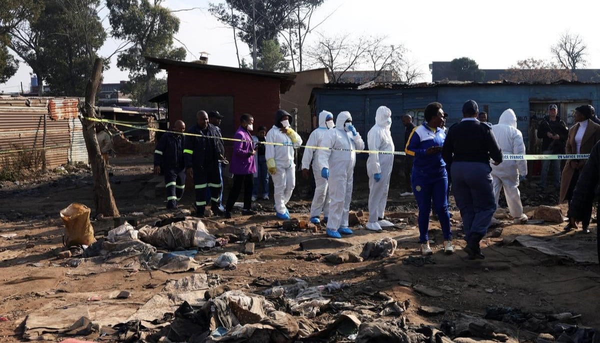 South Africa mass shooting leaves dozens of casualties as manhunt underway