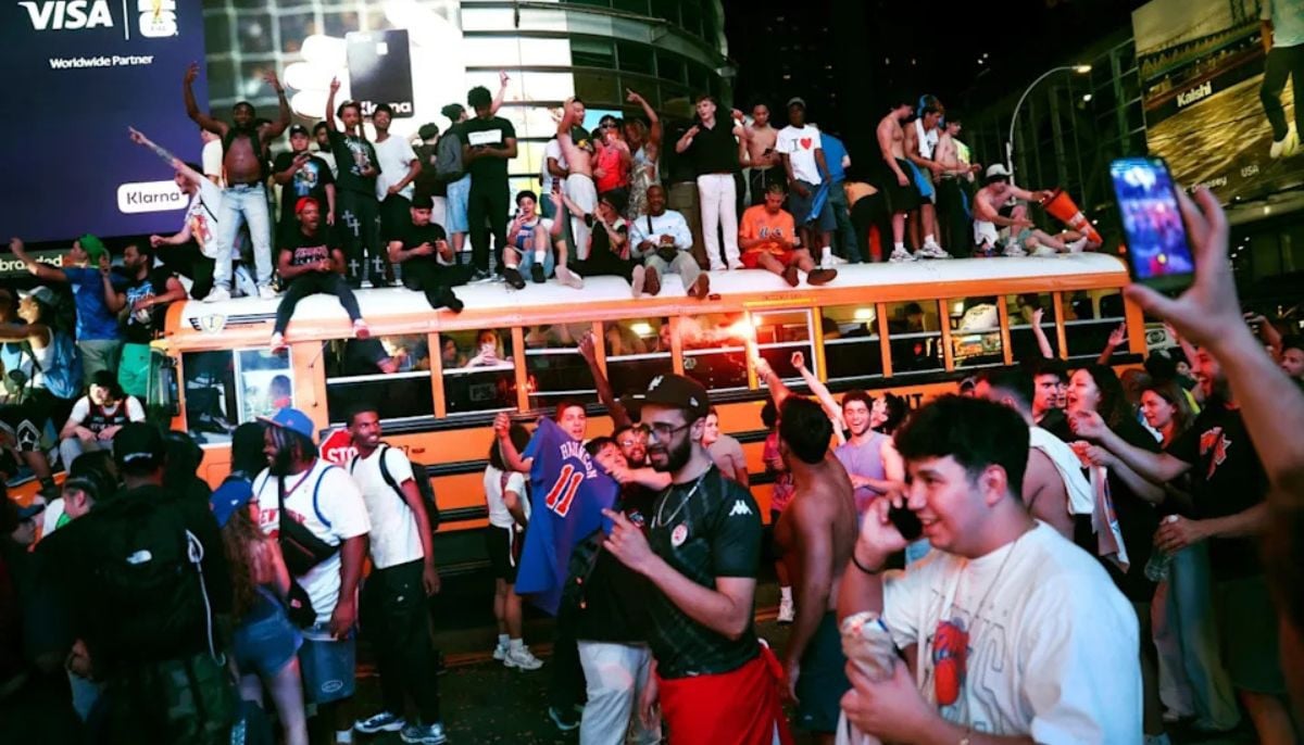 Knicks&amp;apos; NBA Finals victory triggers violent street celebrations