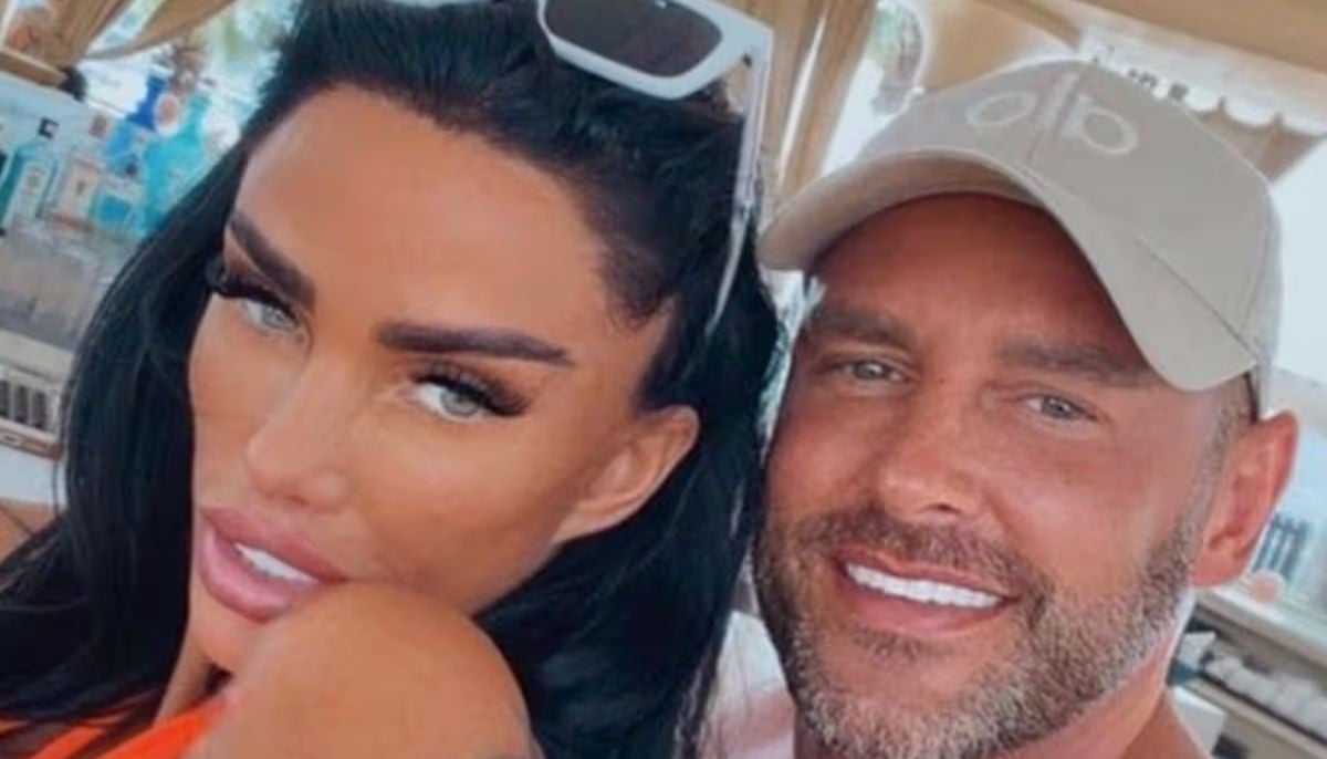 Katie Price shares topless photo after Lee Andrews' release