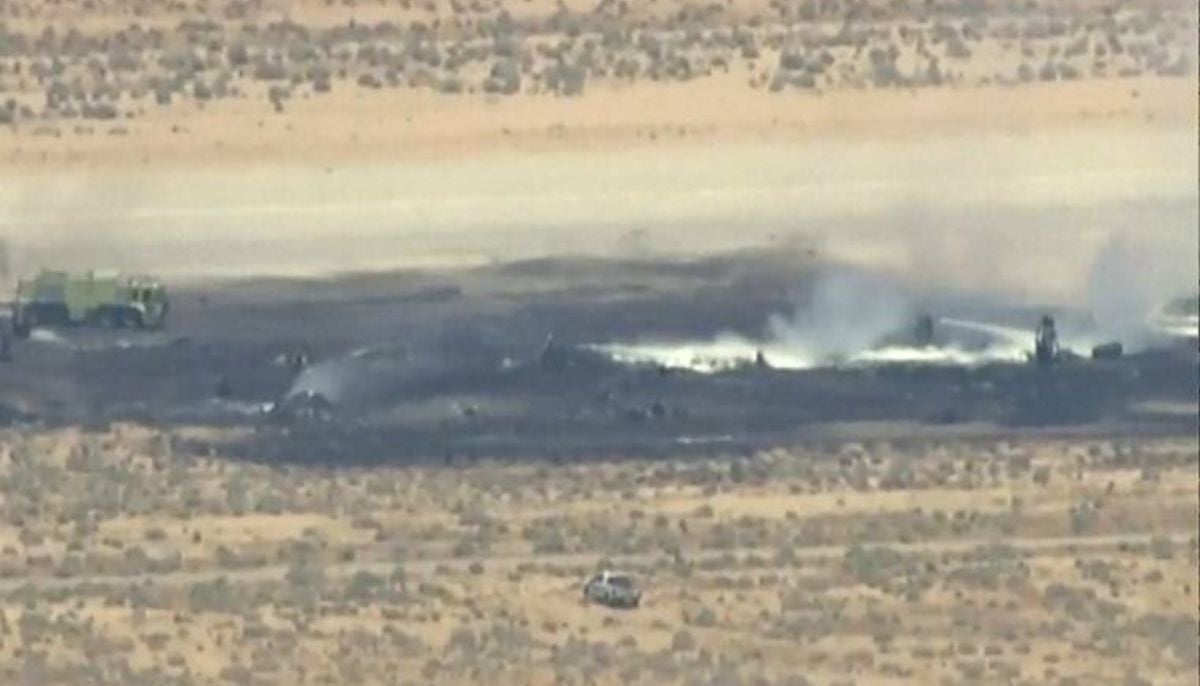 Eight dead after B-52 Stratofortress crashes at California air base on test mission