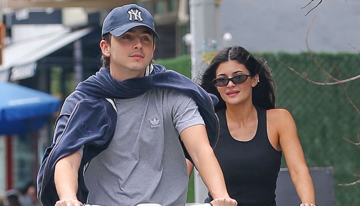 Timothée Chalamet and Kylie Jenner spotted biking in NYC ahead of Knicks parade