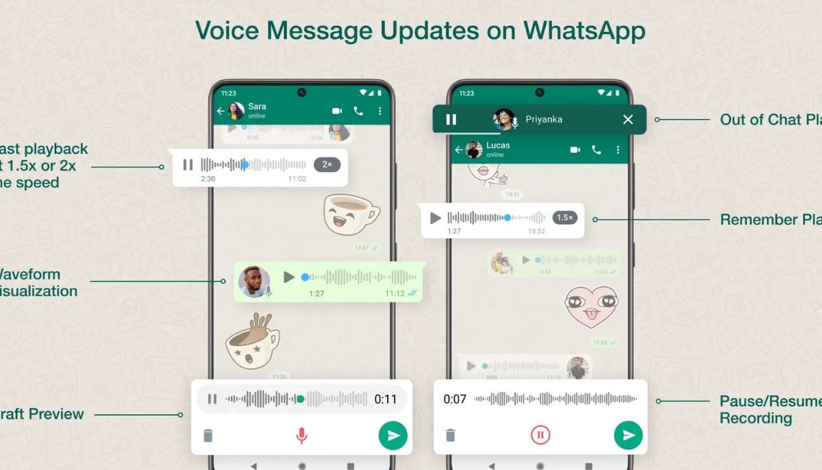 WhatsApp develops Android home screen widget for voice messages