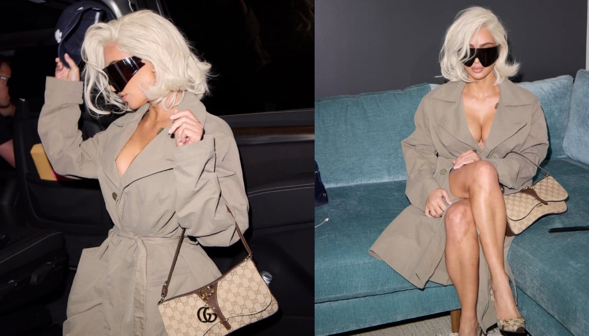 Kim Kardashian’s new blonde bob sparks Marilyn Monroe comparisons after Beverly Hills outing