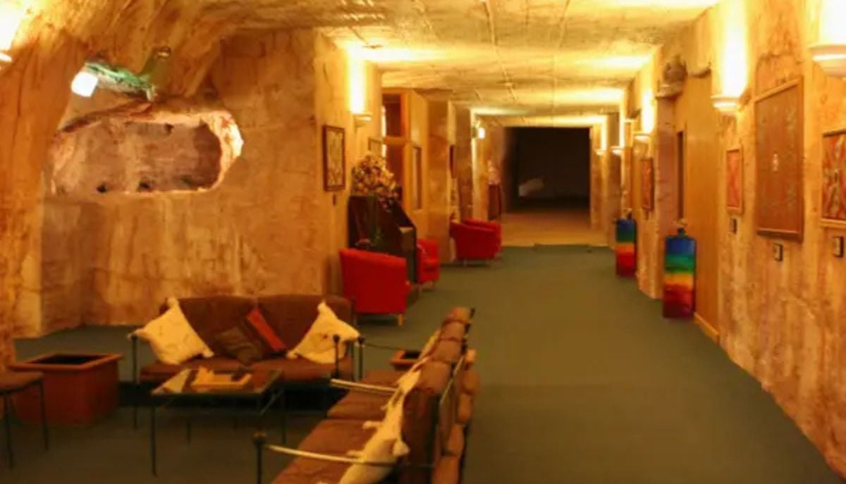 South Australian town built underground to escape extreme desert heat