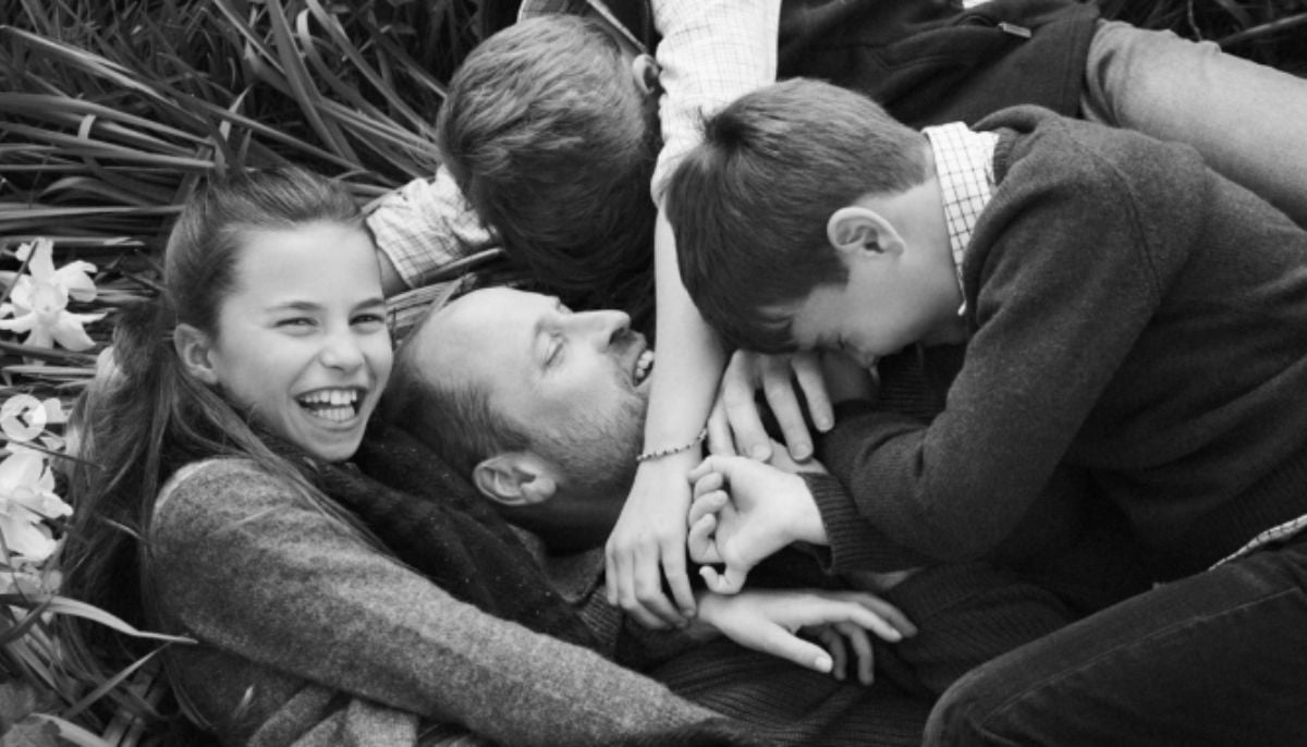 Kensington Palace releases birthday photo of William with Charlotte