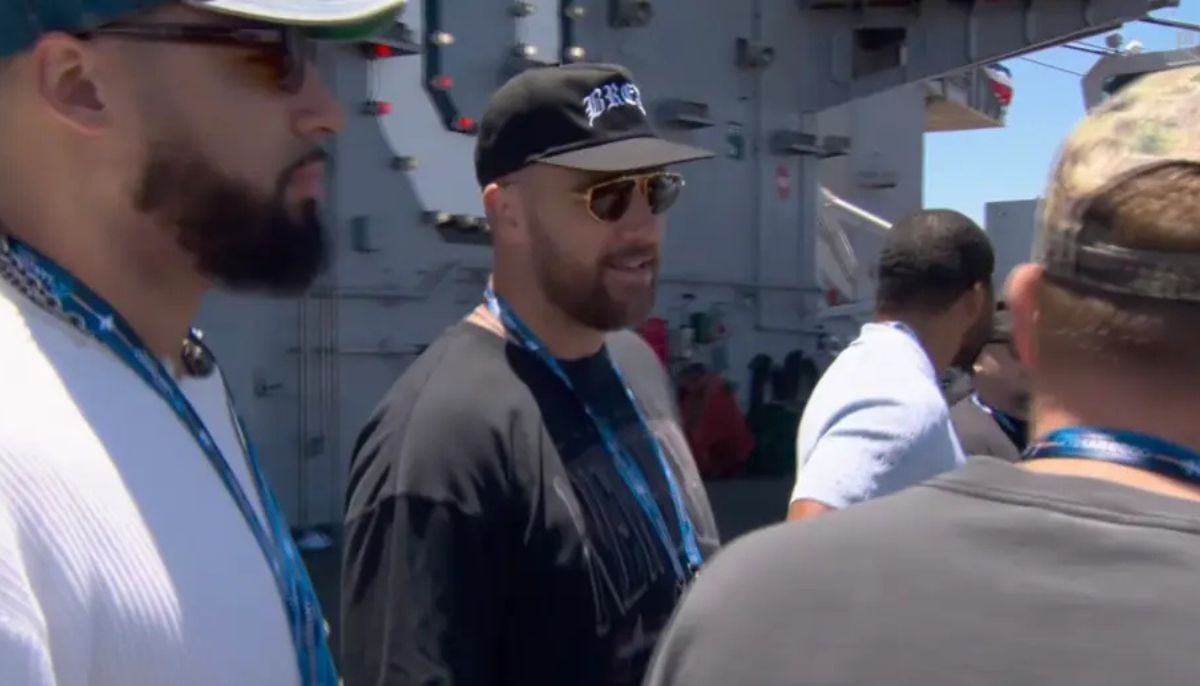 Travis Kelce's pre-wedding weekend: Concerts, golf and NASCAR with brother Jason