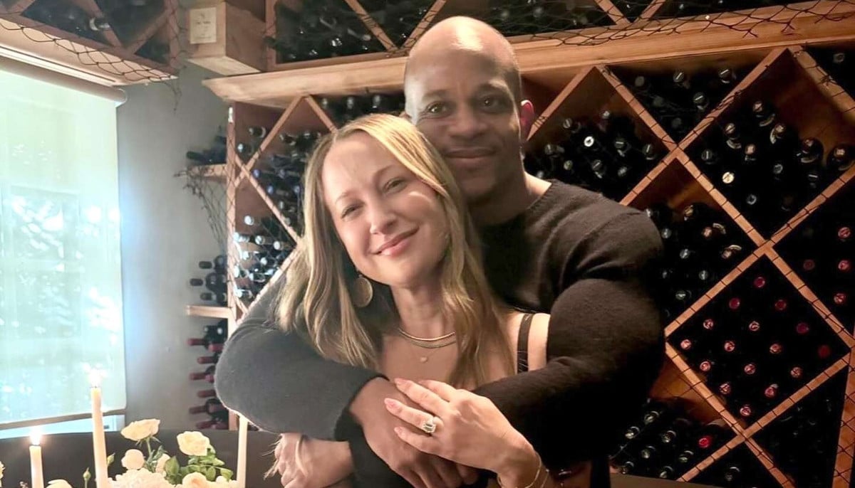 Tobey Maguire’s ex-wife Jennifer Meyer welcomes third child with fiancé Geoffrey Ogunlesi