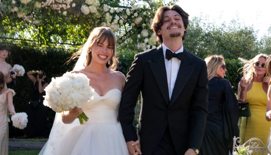 Pamela Anderson's son Dylan Jagger Lee marries longtime love Paula Bruss