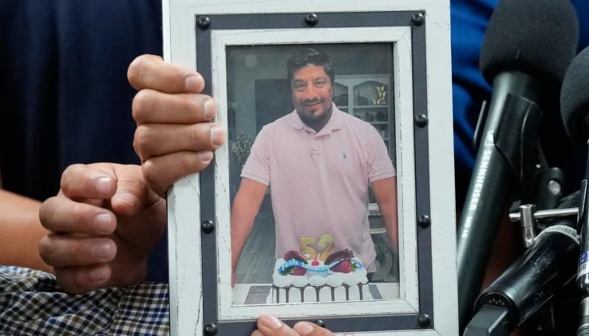 Son of man fatally shot during ICE operation says father ‘did not deserve to die’