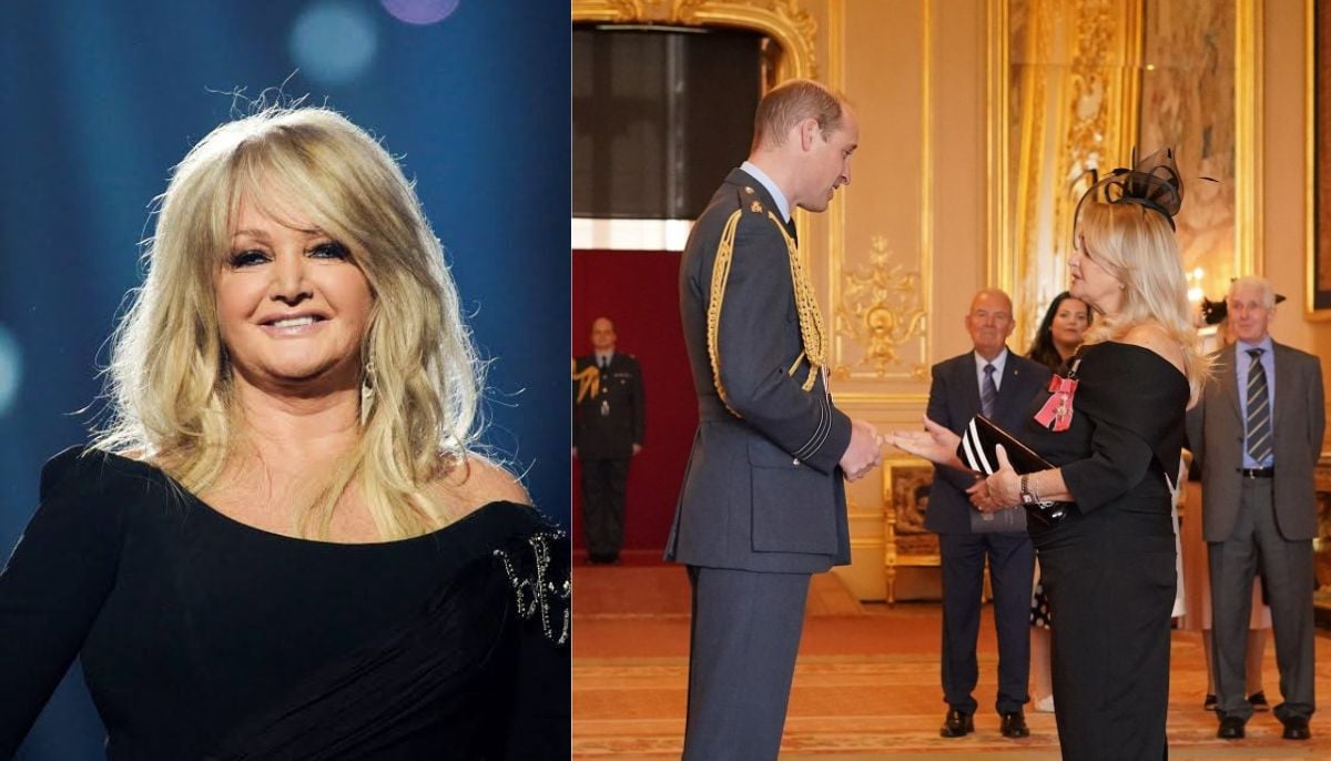Prince and Princess of Wales pay tribute to Bonnie Tyler