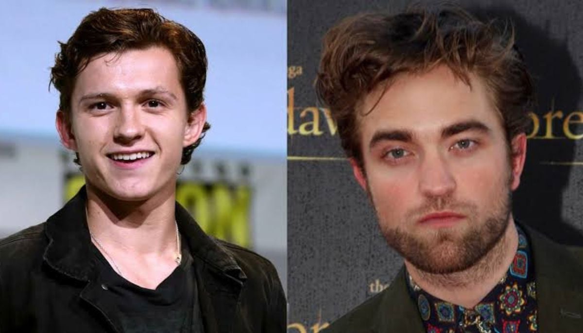 Robert Pattinson jokes about 'slithery' roles with Tom Holland