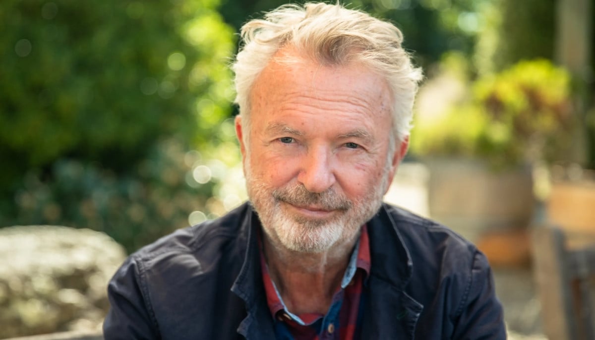 Sam Neill seen smiling at awards show before death