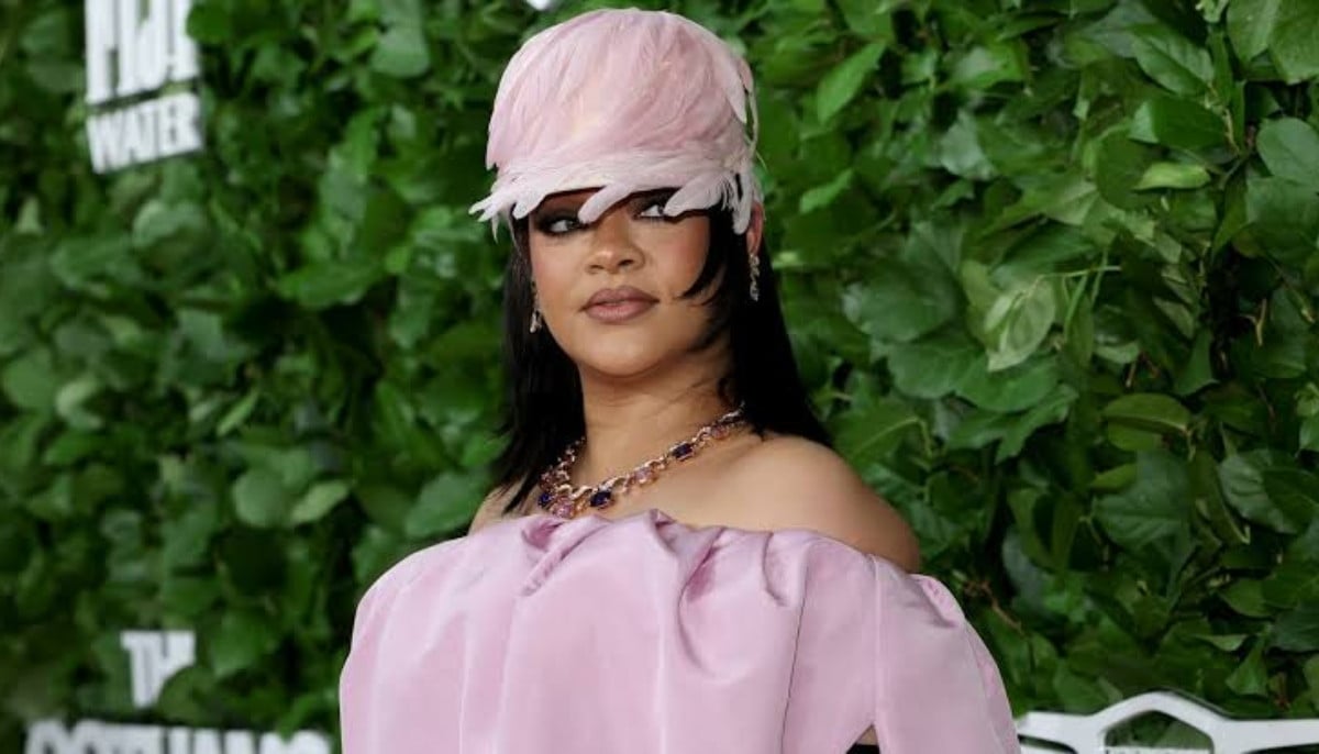 Rihanna’s daughter Rocki sports designer Fendi dress at NYC concert