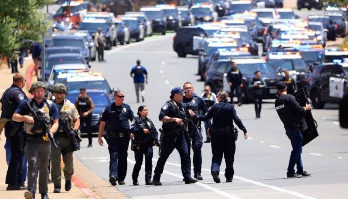 Police arrest two teenagers over targeted mass shooting