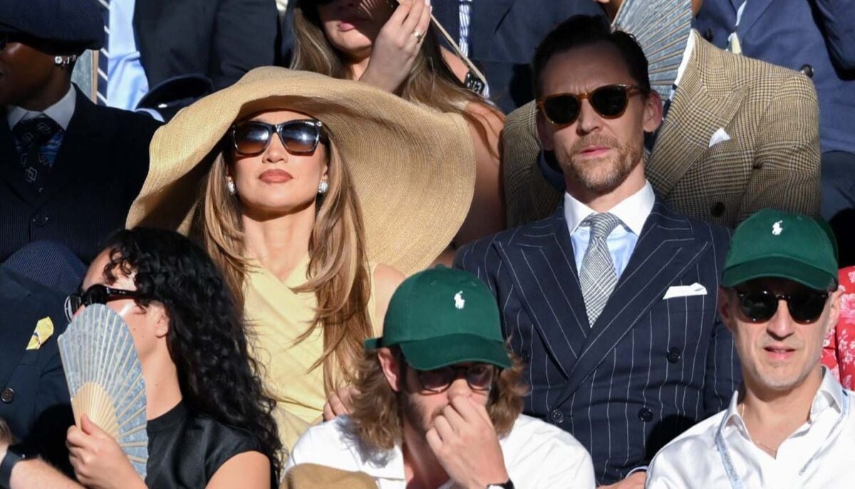 Jennifer Lopez joins Tom Hiddleston at Wimbledon tennis final