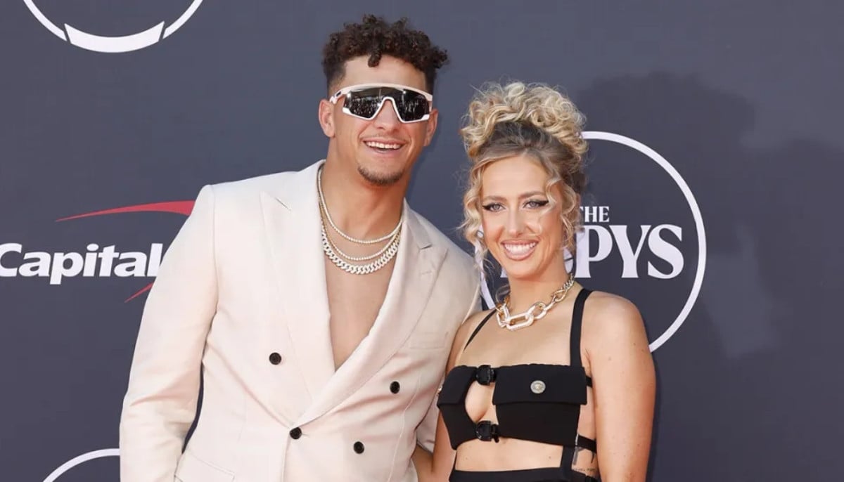 Brittany Mahomes shares funny parenting moment after daughter Golden bites into yoga block