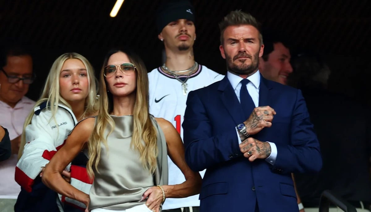 David Beckham breaks silence on Victoria Beckham's viral World Cup moment