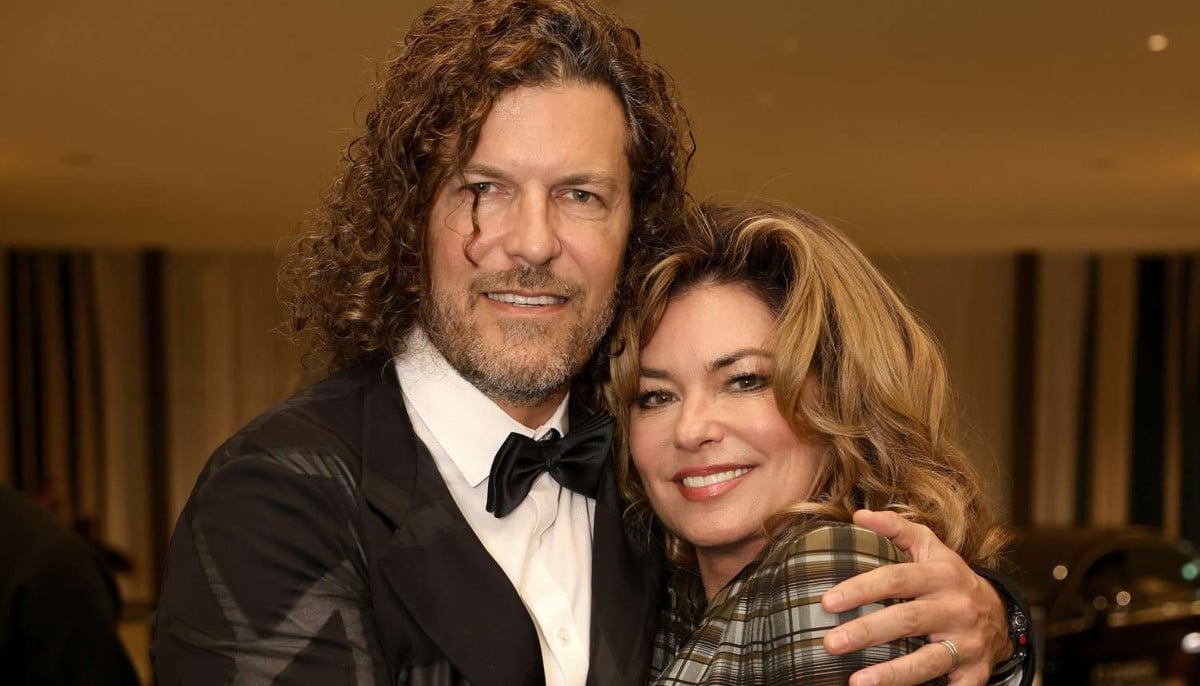 Shania Twain opens up about falling for husband after shared heartbreak