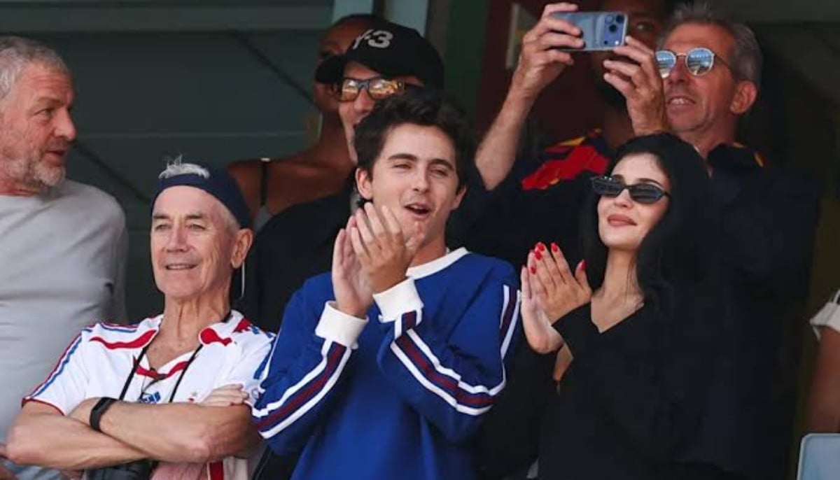 Kylie Jenner, Timothée Chalamet pack on PDA at World Cup final