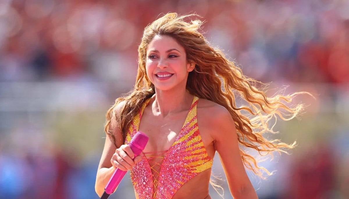 Shakira shines in custom Roberto Cavalli ensemble during FIFA World Cup final