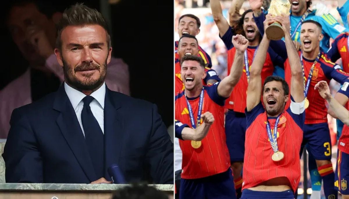 David Beckham sends message to Spain following World Cup win