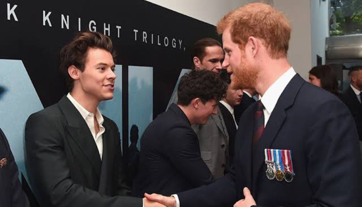 Prince Harry ranks Harry Styles top British Harry on TV