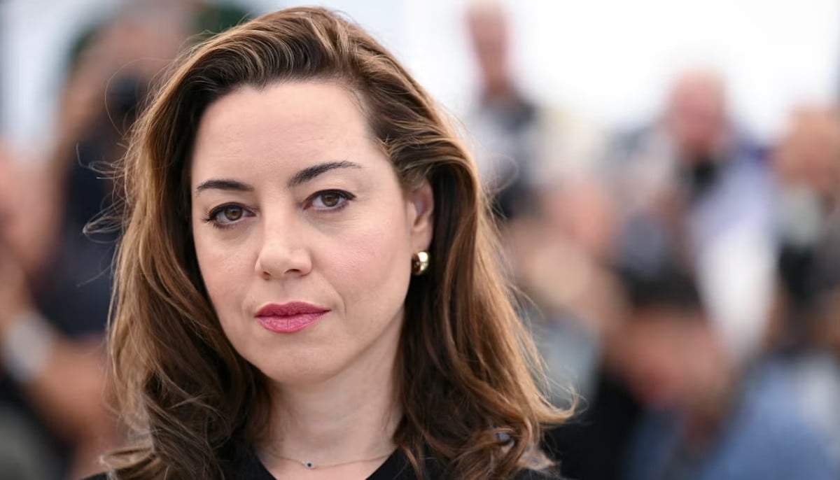 Aubrey Plaza shares pregnancy update with baby bump photo