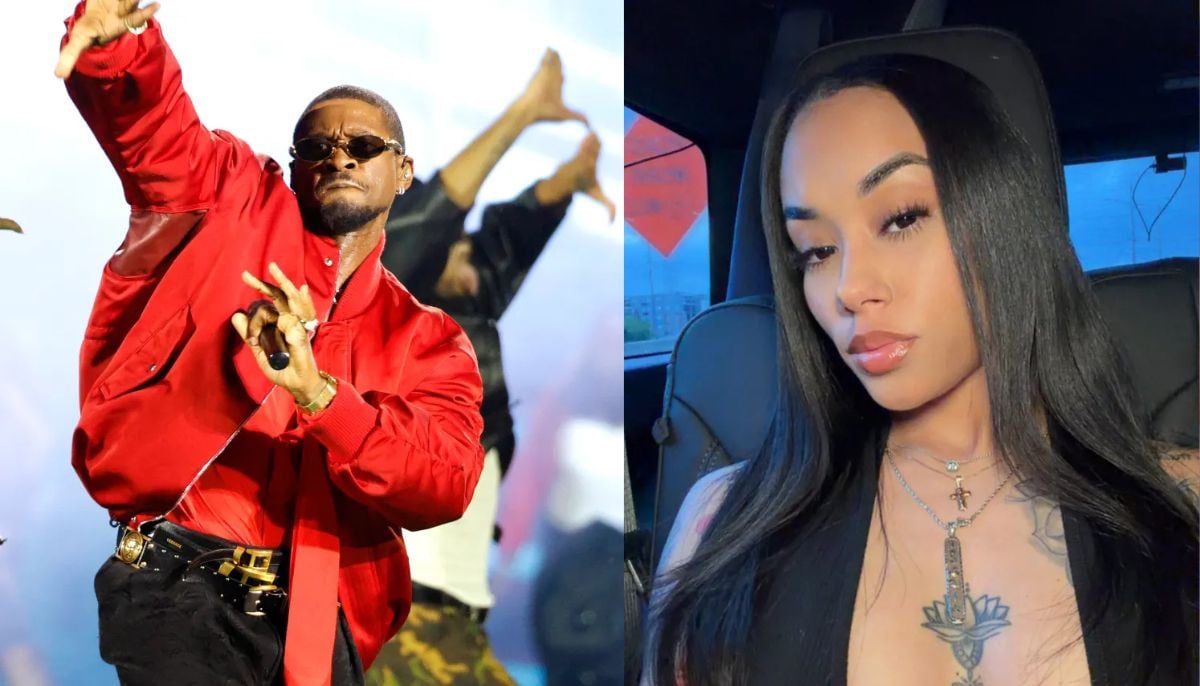 Viral Usher fan reacts after being removed from stage