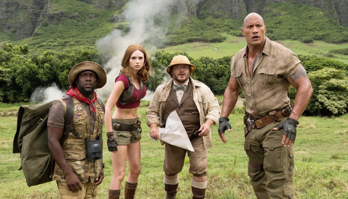 'Jumanji: Open World' trailer reunites Dwayne Johnson, Kevin Hart and Jack Black