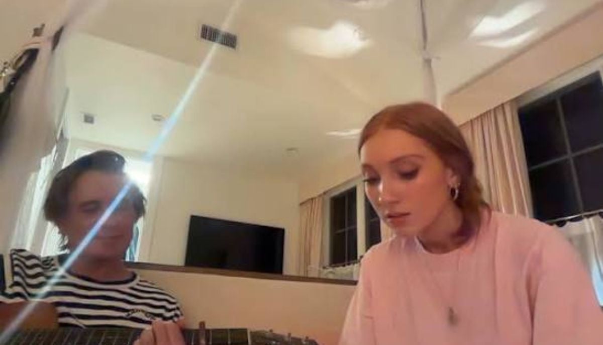 Mark Owen daughter Willow Rose sings acoustic cover with father