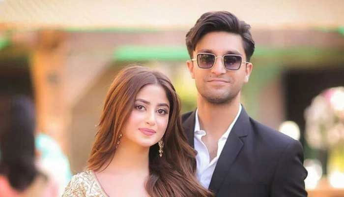Fans celebrate Sajal Aly, Ahad Raza Mirs 2nd wedding anniversary in absentia
