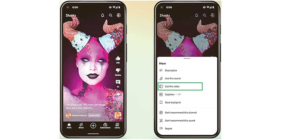 YouTube Shorts now allows creators to splice in long-form videos