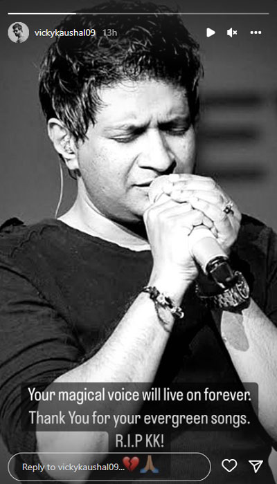 KK dies at age 53: Bollywood mourns the loss of legendary singer
