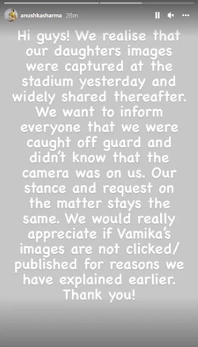 Anushka Sharma blasts media house for publishing her daughter’s picture
