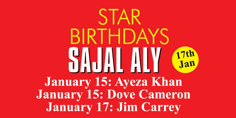 Celebrity Birthday Today SAJAL ALY