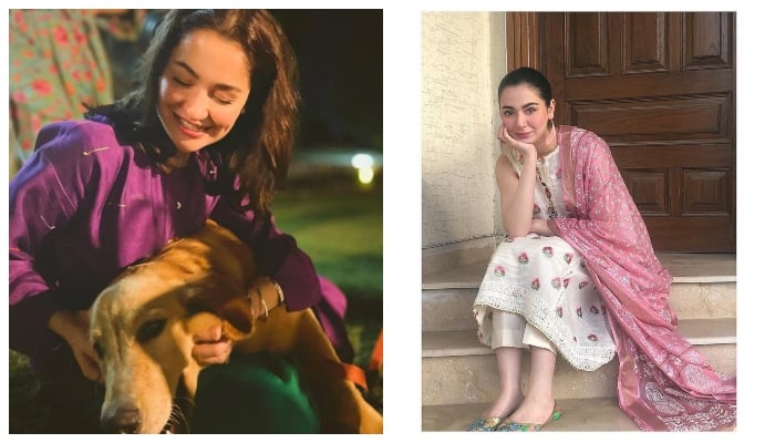 Hania Aamir shares photos with pet dog and it is the cutest thing you will see today