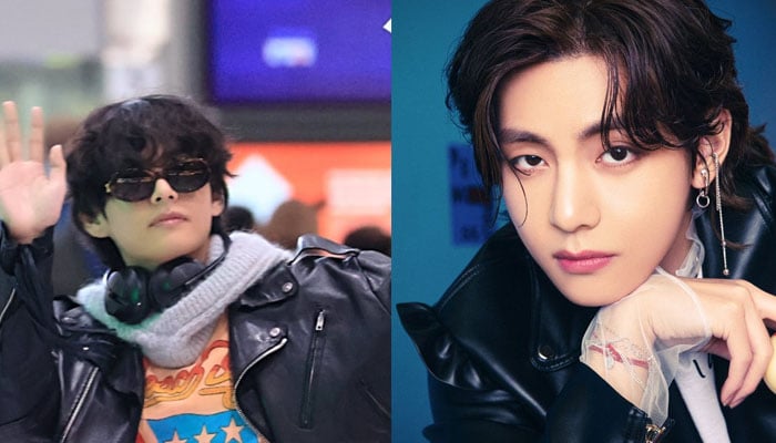 BTS V departs from Paris in sapper airport looks: See pictures