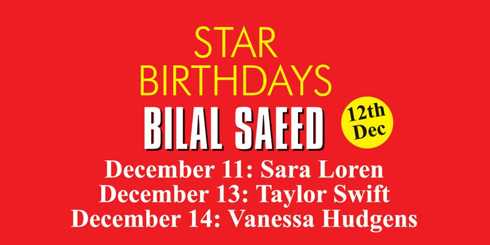 Celebrity Birthday Today: Sara Loren, Taylor Swift and Vanessa Hudgens to blow candles