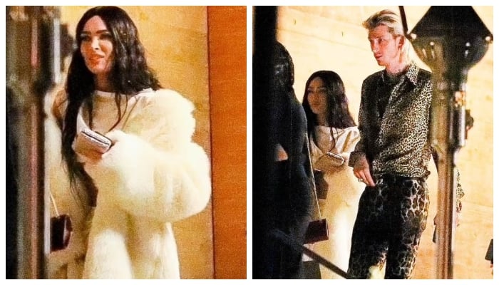 Megan Fox, Machine Gun Kelly exude couple goals as they headed out for Christmas Eve