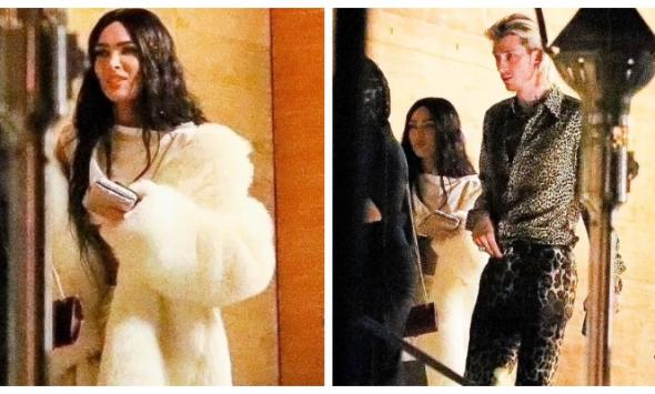 Megan Fox, Machine Gun Kelly exude couple goals as they headed out for Christmas Eve 