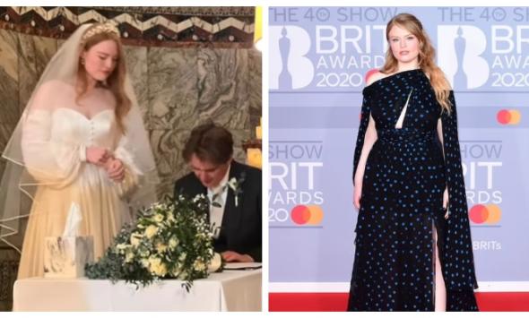 Singer Freya Ridings marries her boyfriend in 'magical' ceremony